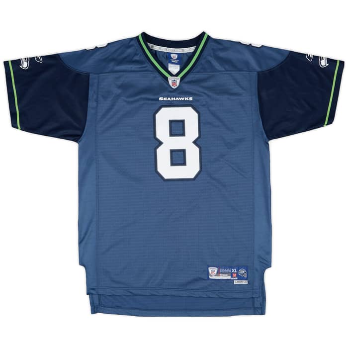 2008-10 Seattle Seahawks Hasselbeck #8 Reebok Premier Home Jersey - 7/10 - (XL.Boys)