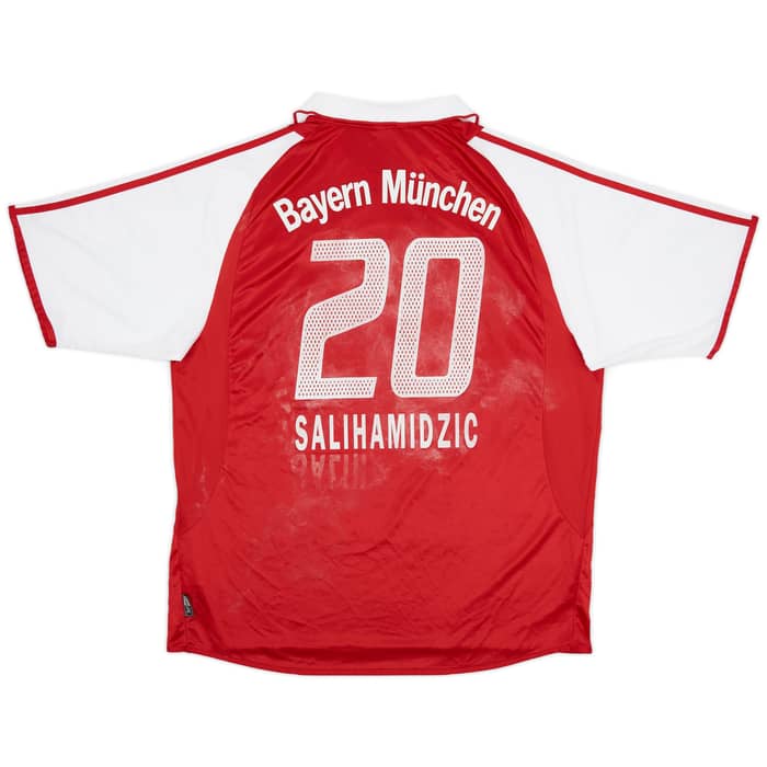 2003-04 Bayern Munich Home Shirt Salihamidzic #20 - 3/10 - (XL)