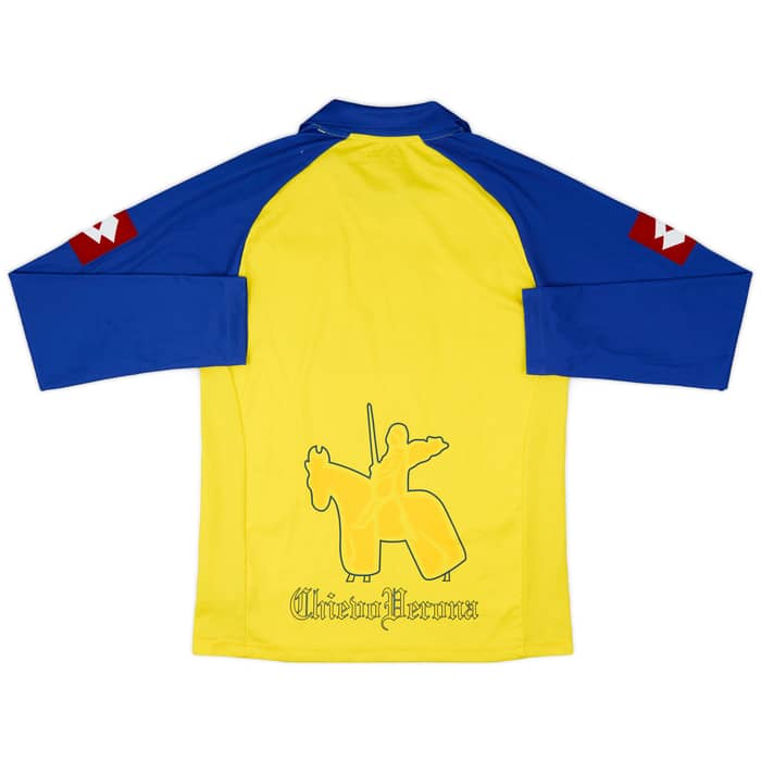 2009-10 Chievo Verona Home L/S Shirt - 8/10 - (XS)