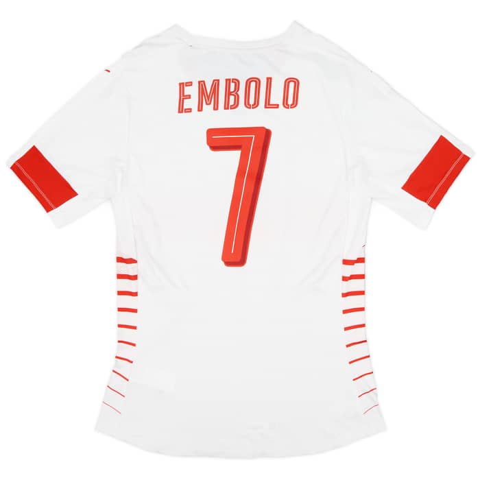 2016-17 Switzerland Player Issue Away Shirt Embolo #7 (XL)
