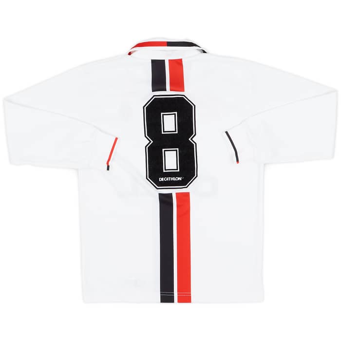 1995-96 AC Milan Basic Away L/S Shirt - 8/10 - (M.Boys)