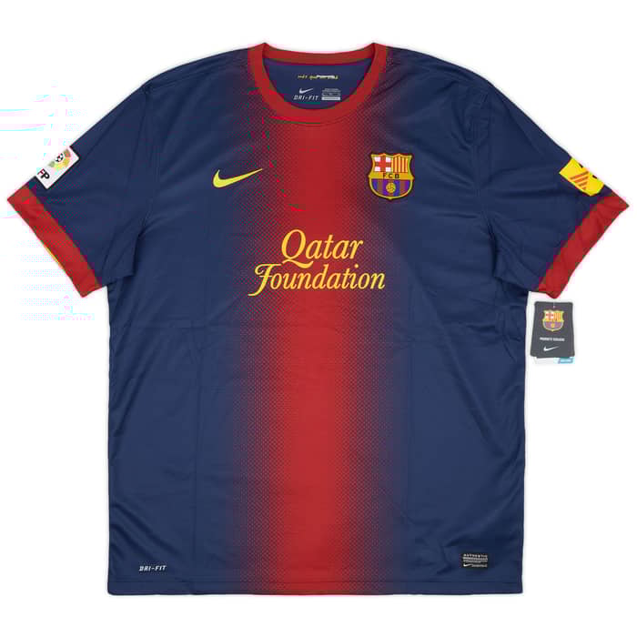 2012-13 Barcelona Home Shirt Messi #10