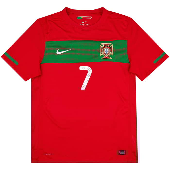 2010-11 Portugal Home Shirt Ronaldo #7