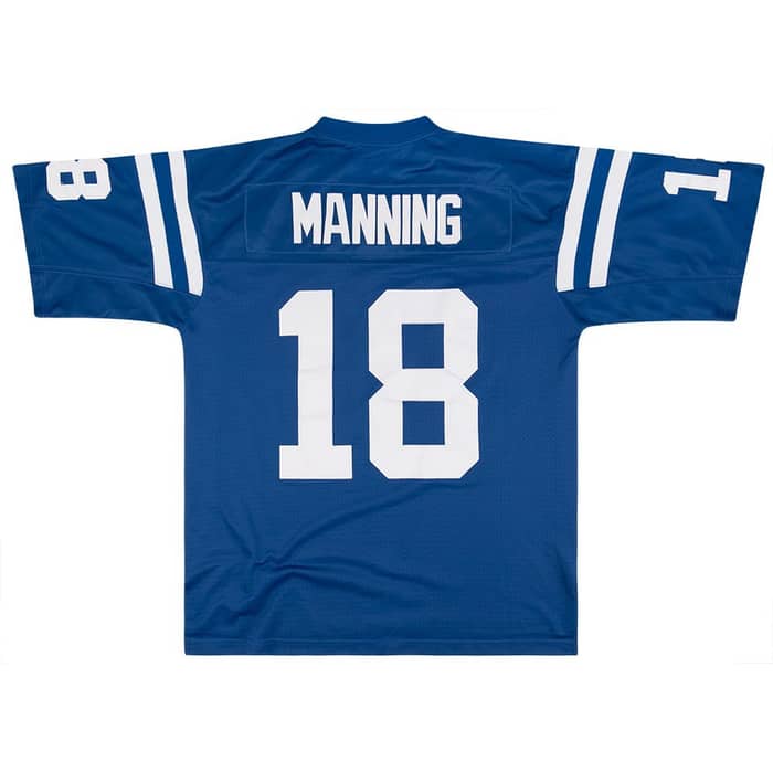 2005-06 Indianapolis Colts Manning #18 Reebok Premier Jersey (Home) XL