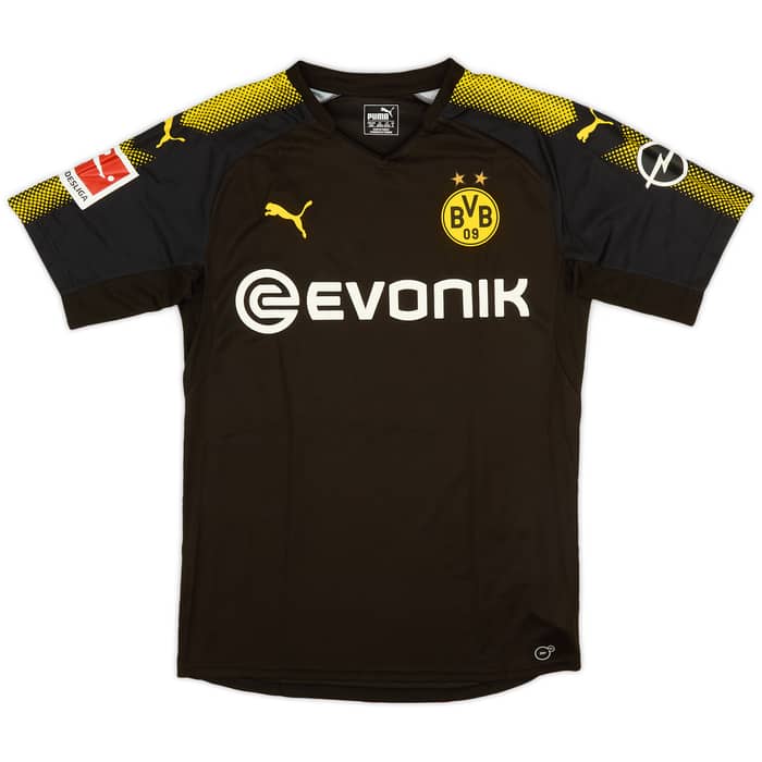 2017-18 Borussia Dortmund Authentic Away Shirt Rode #18 - 10/10 - (M)