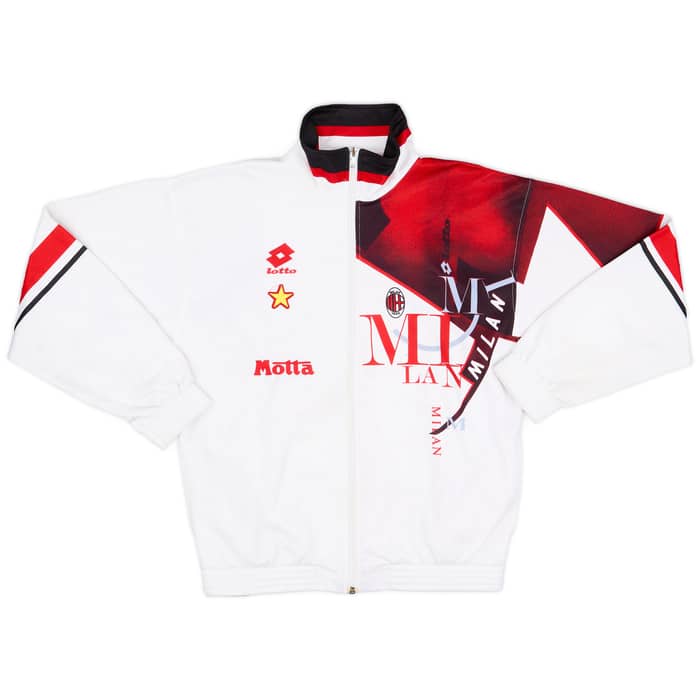 1993-94 AC Milan Lotto Track Jacket - 5/10 - (S)