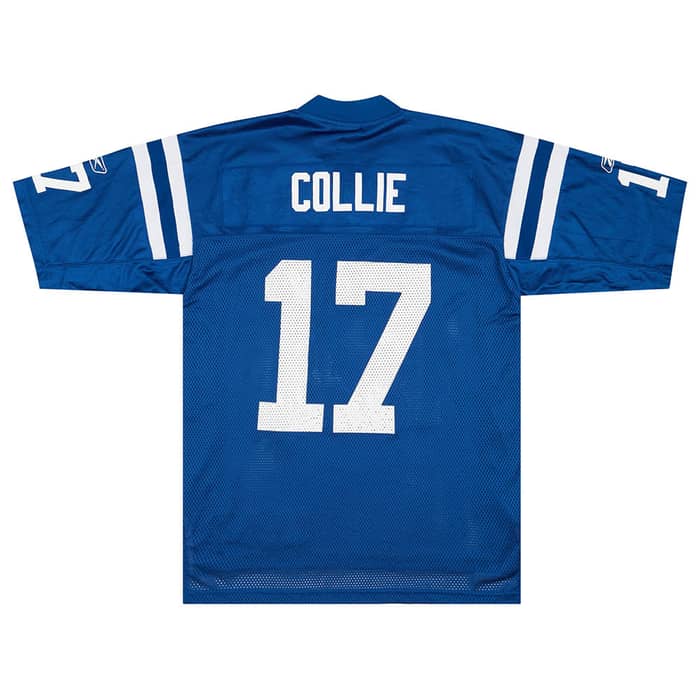 2009-11 Indianapolis Colts Collie #17 Reebok On Field Jersey (Home) M