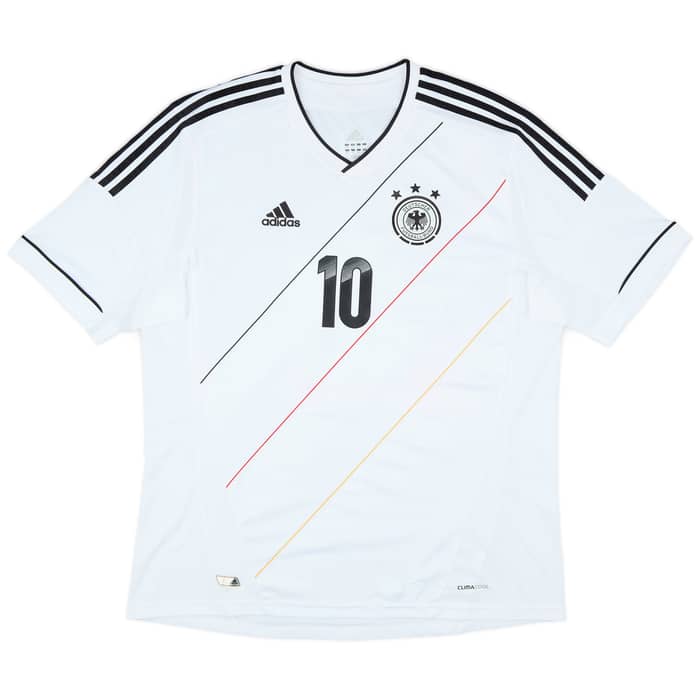 2012-13 Germany Home Shirt Podolski #10 - 5/10 - (XL)