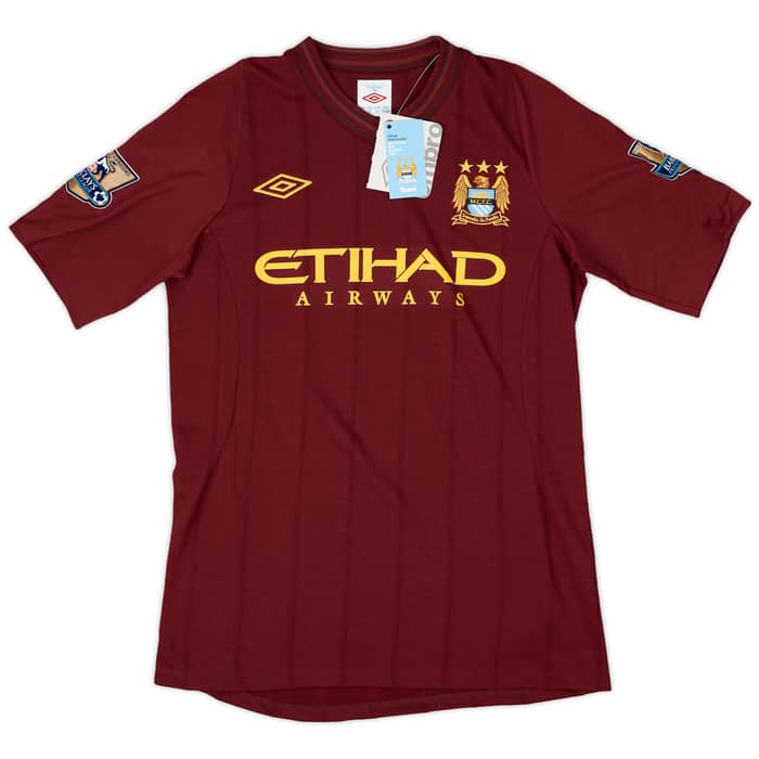 2012-13 Manchester City Away Shirt Kompany #4 (M)