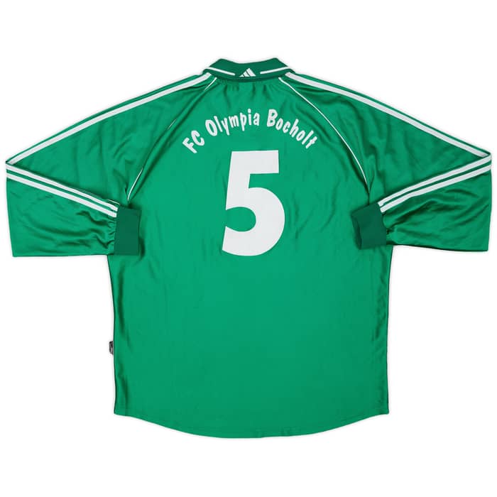 2001-02 adidas Template L/S Shirt #5 - 9/10 - (XXL)