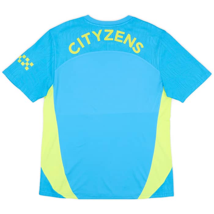 2024-25 Manchester City Player Issue Training Shirt # - 7/10