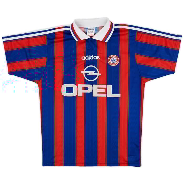 1995-97 Bayern Munich Home Shirt Klinsmann #18 - 7/10 - (S)