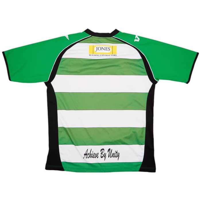 2010-11 Yeovil Home Shirt - 8/10 - (XL)