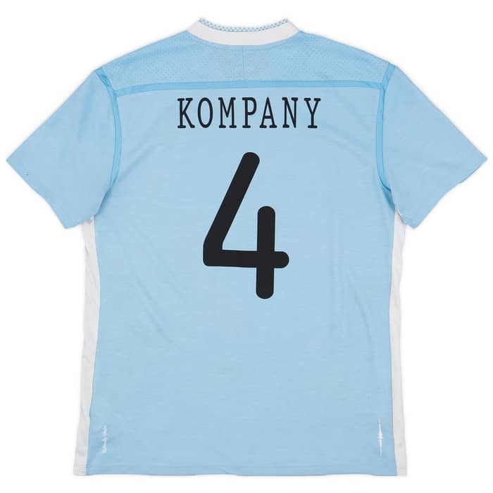 2011-12 Manchester City Home Shirt Kompany #4 - 5/10 - (L)