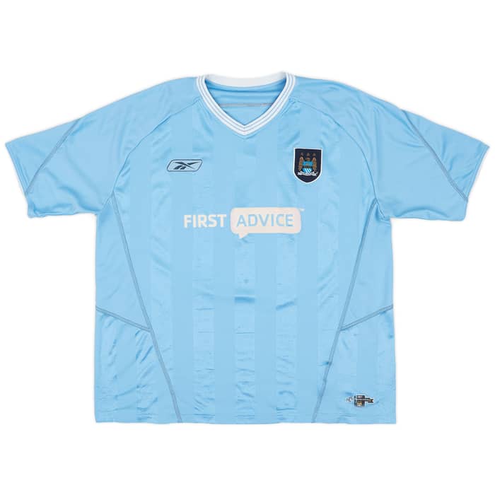 2003-04 Manchester City Home Shirt Anelka #39 - 6/10 - (XL)