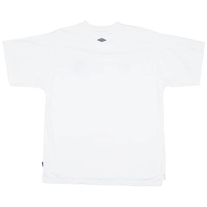2000-02 England Umbro Cotton Tee - 8/10 - (XL)