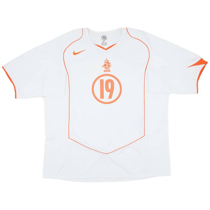 2004-06 Netherlands Away Shirt Robben #19 - 9/10 - (XXL)