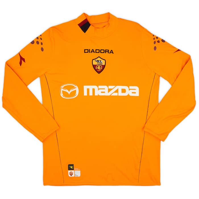 2003-04 Roma Third L/S Shirt Totti #10 - 8/10 - (M)