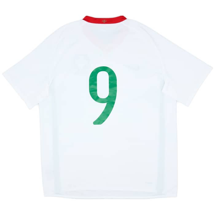 2008-10 Portugal Away Shirt #9 - 5/10 - (XL)