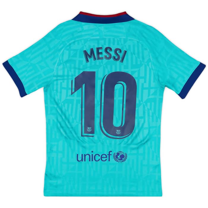 2019-20 Barcelona Third CL Shirt Messi #10 - 9/10 - (S)