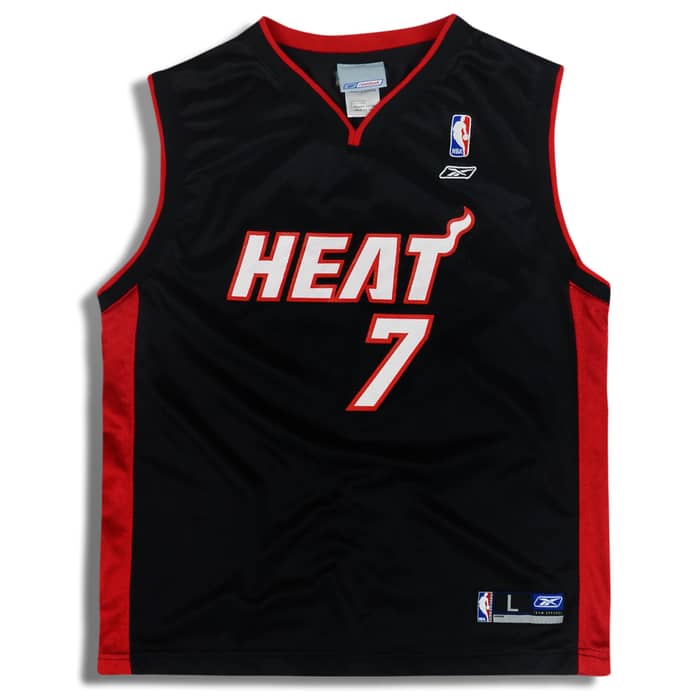 2003-04 Miami Heat Odom #7 Reebok Jersey (Away) Y