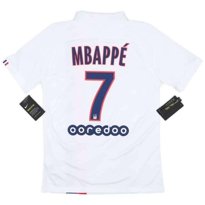 2019-20 Paris Saint-Germain Third Shirt Mbappe #7 (S)
