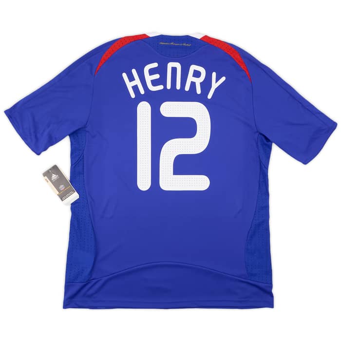2007-08 France Home Shirt Henry #12 (L)