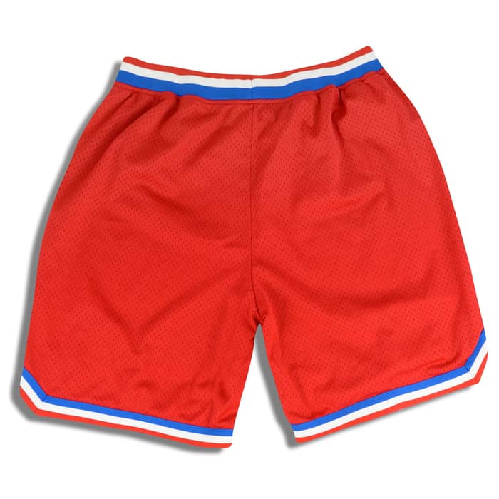 1982-83 Philadelphia 76ers Champion Hardwood Classics Swingman Shorts (Away) XXL