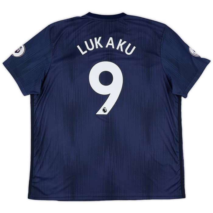 2018-19 Manchester United Third Shirt Lukaku #9 - 9/10 - (XXL)