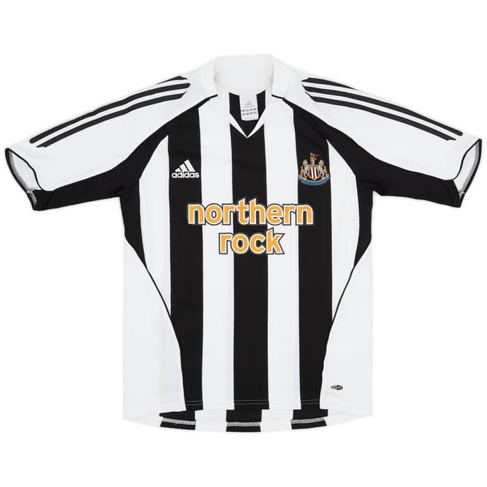 2005-07 Newcastle Home Shirt Solano #4 - 7/10 - (S)