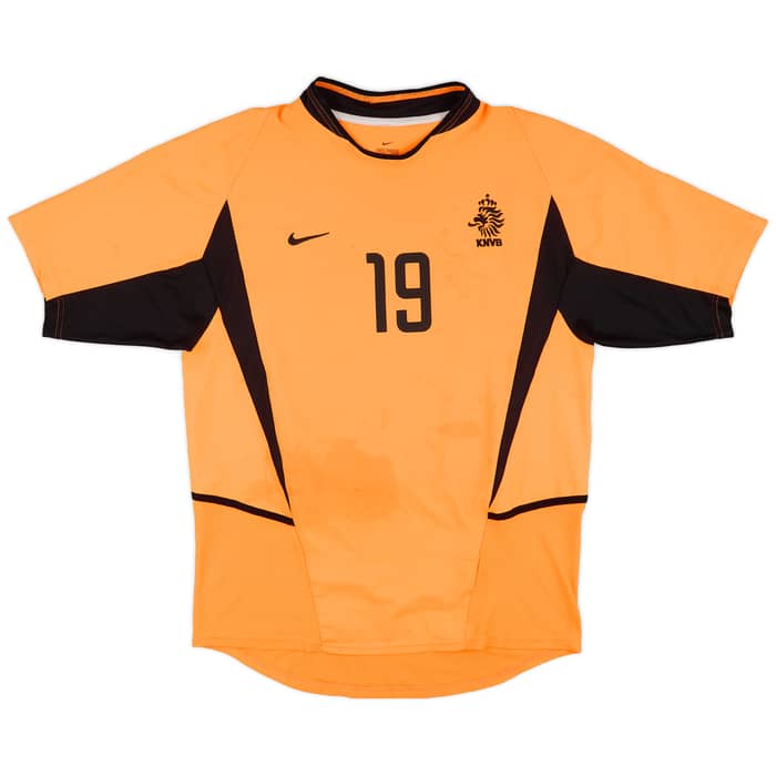 2002-04 Netherlands Home Shirt Robben #19 - 5/10 - (M)