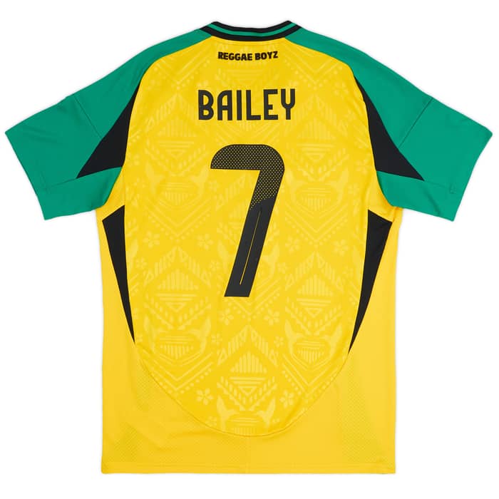 2024-25 Jamaica Home Shirt Bailey #7
