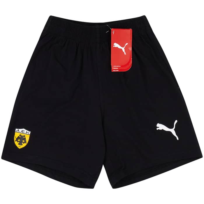 2007-08 AEK Athens Puma Pyjama/Leisure Shorts KIDS