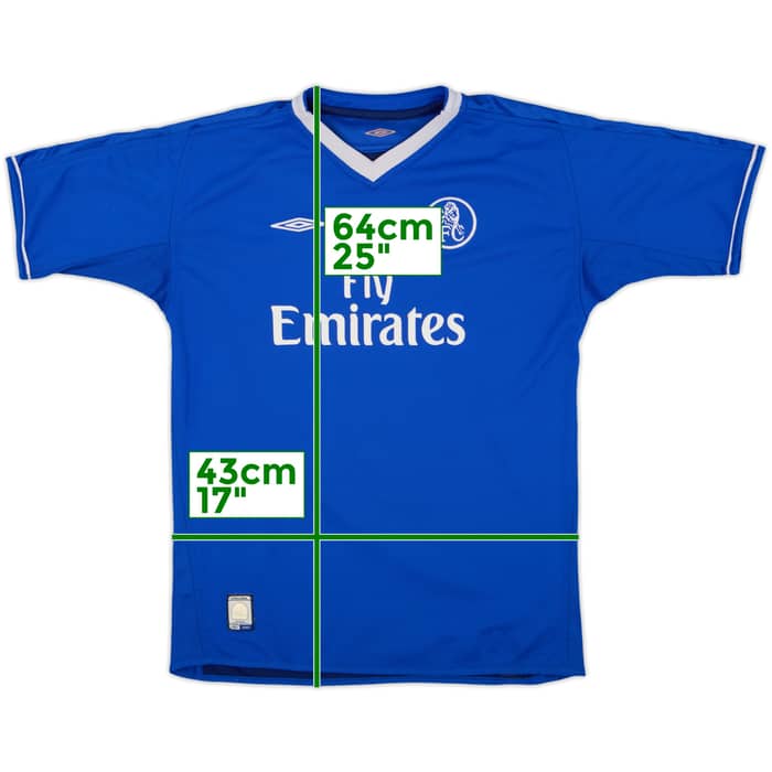 2003-05 Chelsea Home Shirt - 5/10 - (XL.Boys)
