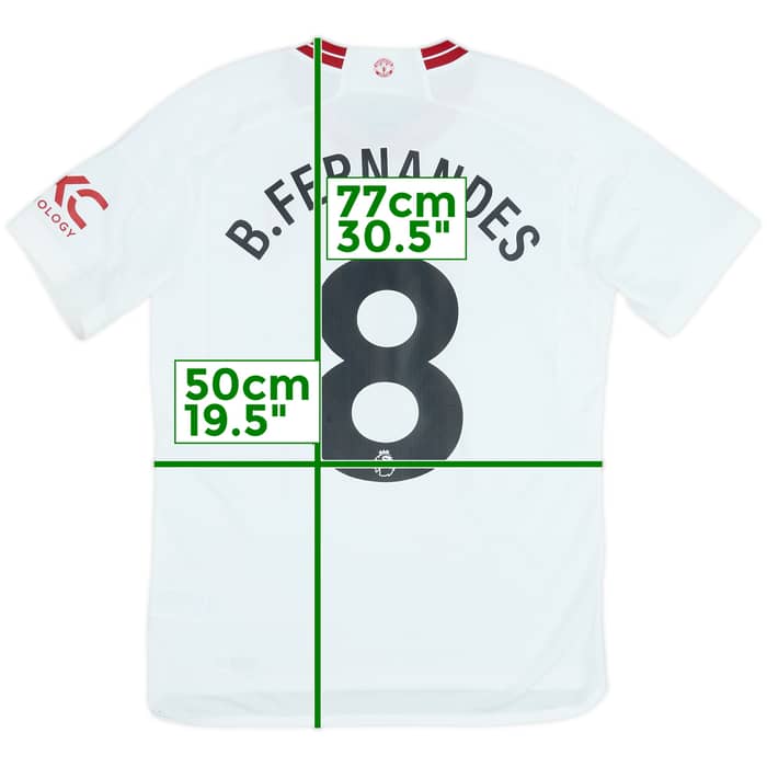 2023-24 Manchester United Third Shirt B.Fernandes #8 - 5/10 - (M)