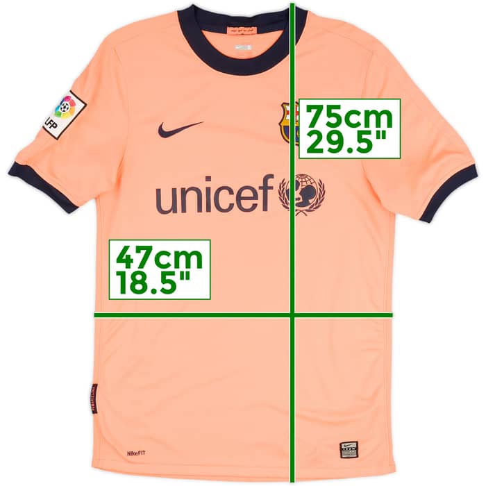 2009-10 Barcelona Away Shirt - 5/10 - (S)