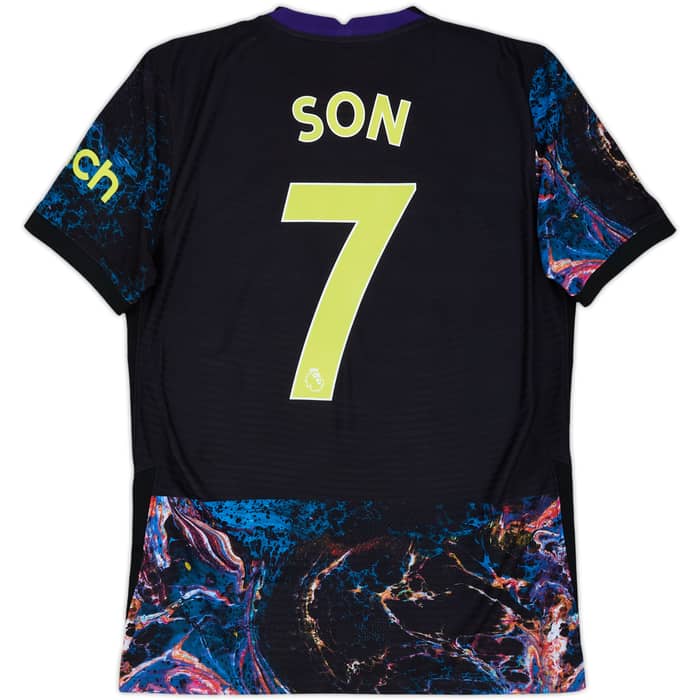 2021-22 Tottenham Authentic Away Shirt & Shorts Son #7 - 10/10 - (M)