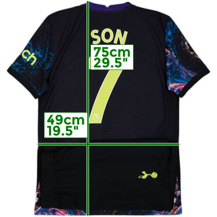 2021-22 Tottenham Authentic Away Shirt & Shorts Son #7 - 10/10 - (M)