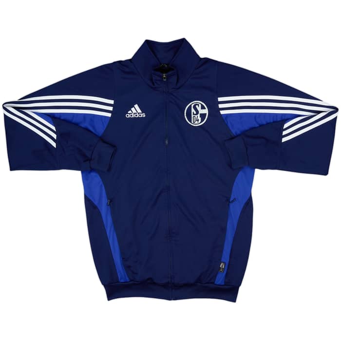 2003-04 Schalke adidas Track Jacket - 7/10 - (M)