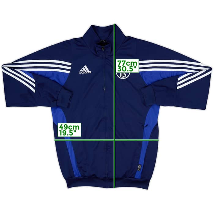 2003-04 Schalke adidas Track Jacket - 7/10 - (M)