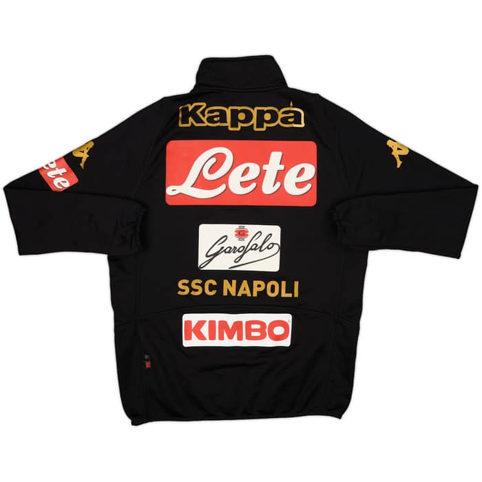 2015-16 Napoli Kappa 1/4 Zip Training Top - 7/10 - (XS)