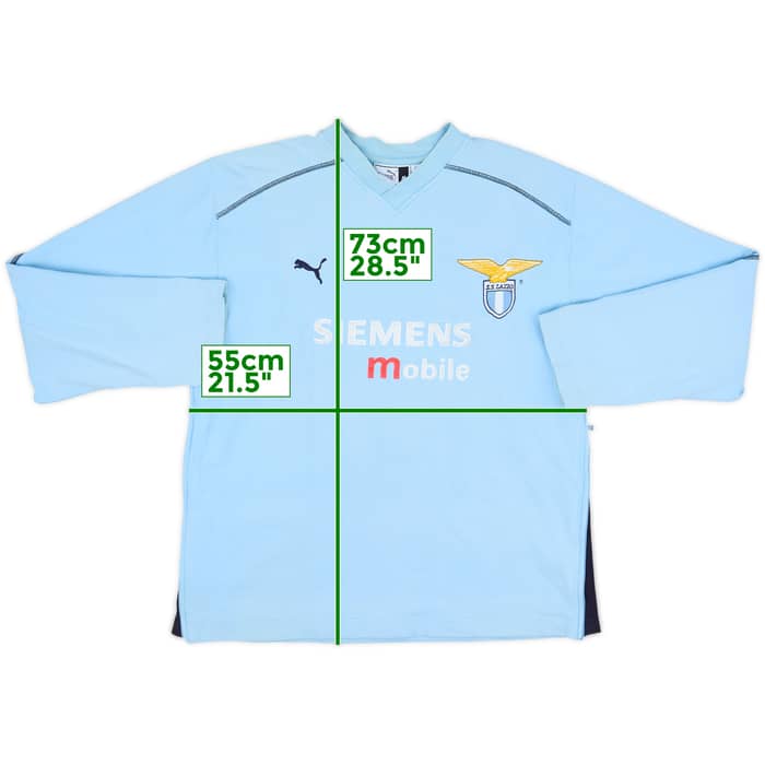 2002-03 Lazio Puma Sweat Top - 5/10 - (M)