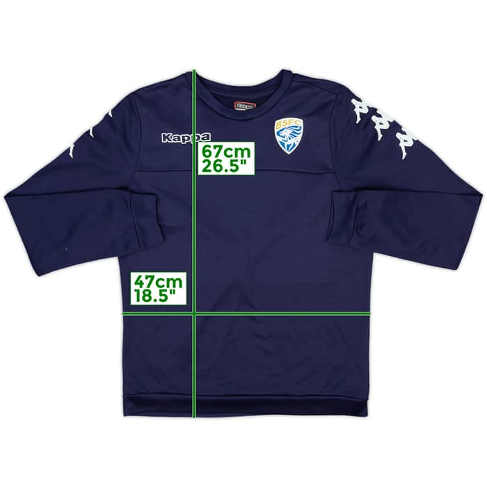 2018-19 Brescia Kappa Training L/S Shirt - 8/10 - (M)