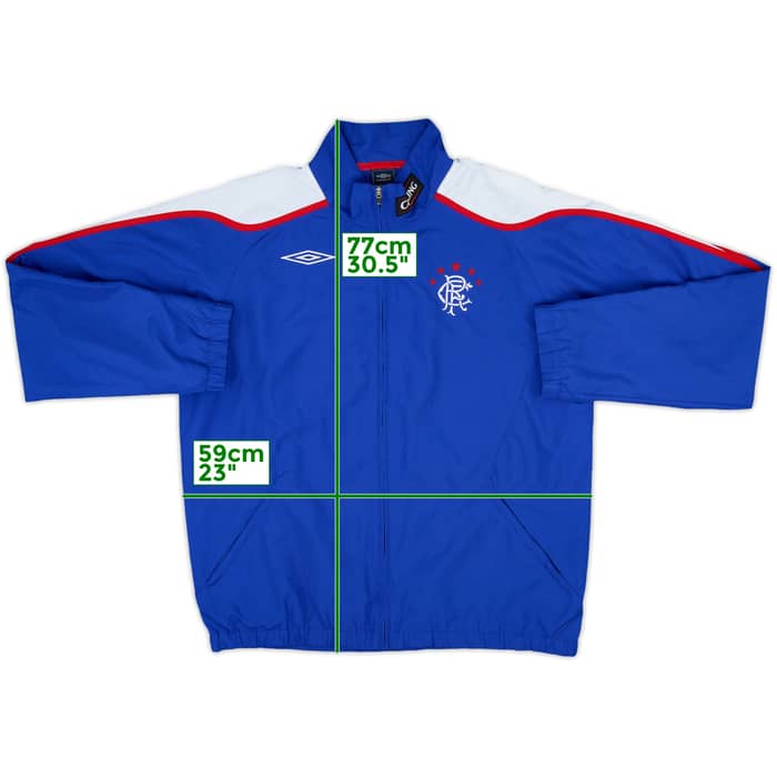 2007-08 Rangers Umbro Track Jacket - 8/10 - (L)