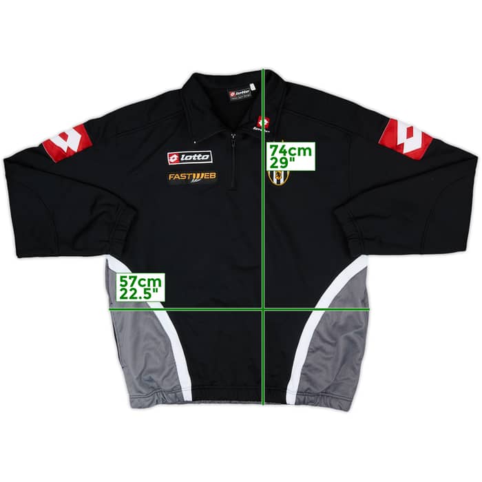 2001-02 Juventus Lotto 1/4 Zip Drill Top - 8/10 - (XL)