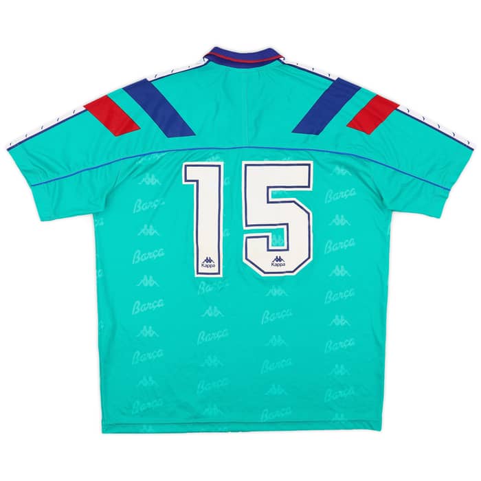 1993-94 Barcelona Match Issue Away Shirt #15