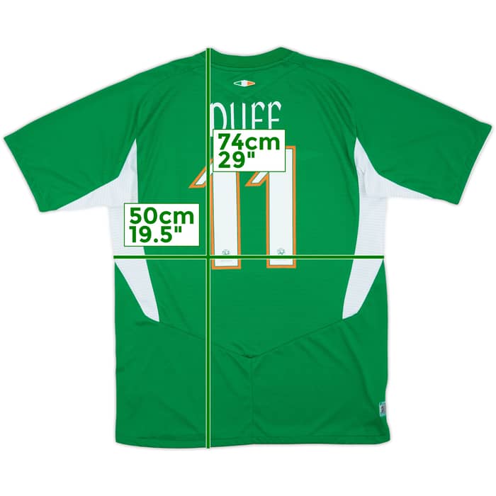 2004-06 Ireland Home Shirt Duff #11 - 8/10 - (M)