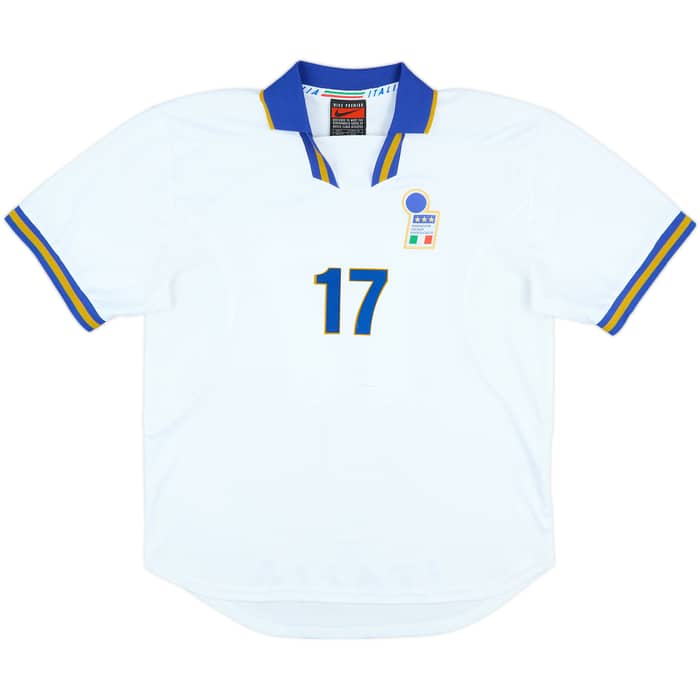 1996-98 Italy Match Issue Away Shirt #17