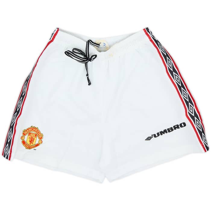 1998-00 Manchester United Home Full Kit - 8/10 - (L.Boys)