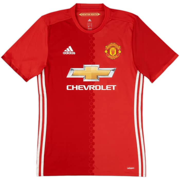 2016-17 Manchester United Authentic Home Shirt Ibrahimovic #9 - 7/10 - (M)